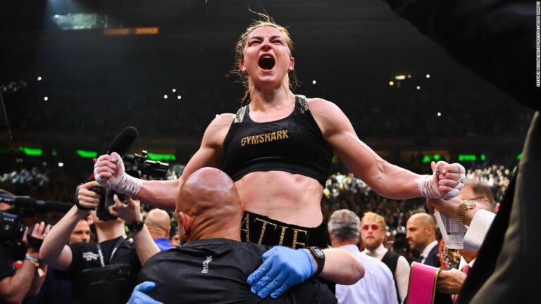 Boxer Katie Taylor makes history at Madison Square Garden