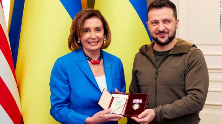 Pelosi calls Ukraine’s resistance against Russia a ‘fight for everyone’ in unannounced trip to Kyiv