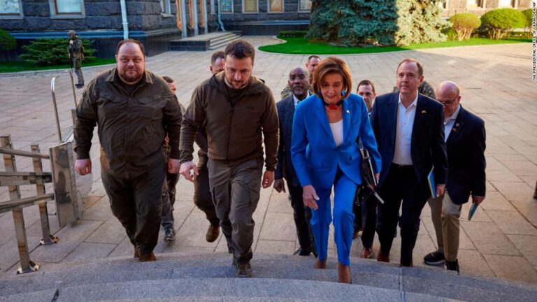 Pelosi to Zelensky: US will ‘be there for you until the fight is done’