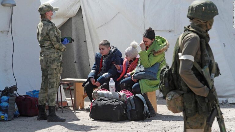 ‘Two months of darkness’: Mariupol residents arrive in Russian-held Bezimenne, site of so-called filtration center