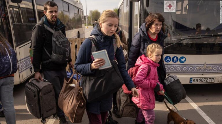 Four planned evacuation corridors to Zaporizhzhia on Wednesday “if safety situation allows”