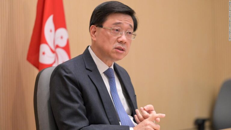Hong Kong’s next leader is a hardline former police officer who took on the city’s protesters