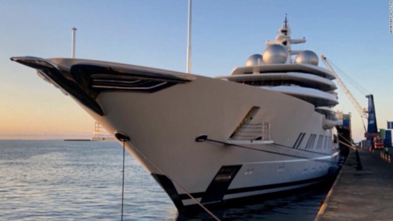 $300M luxury yacht owned by oligarch seized in Fiji