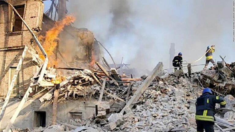 High casualties feared after school shelter in Ukraine bombed