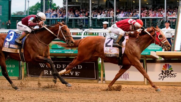 Rich Strike finishes first at the 148th Kentucky Derby