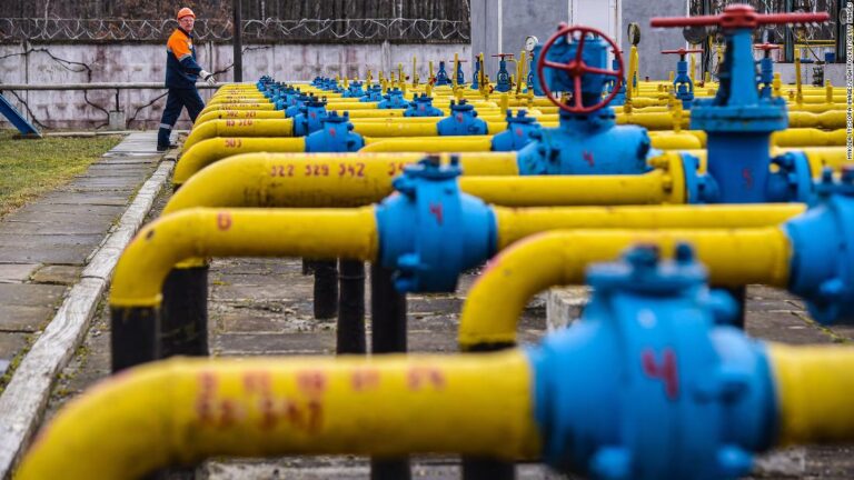 Ukraine halts some Russian gas flows to Europe
