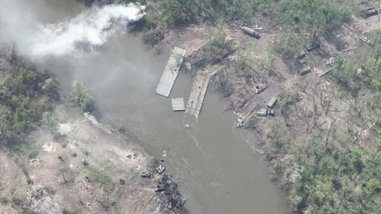 Ukraine pushing Russia back in east, blowing up two pontoon bridges and retaking villages near Kharkiv