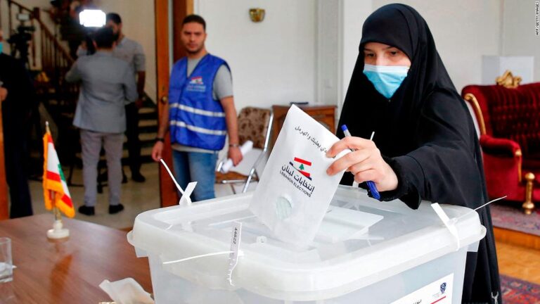 Garbage, blasted glass, and the women cleaning up political filth in Lebanon