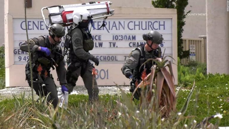 At least 1 dead and 4 critically wounded in shooting at California church