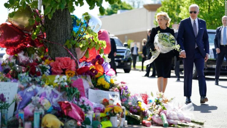 Biden calls Buffalo shooting terrorism and says White supremacy is a ‘poison’