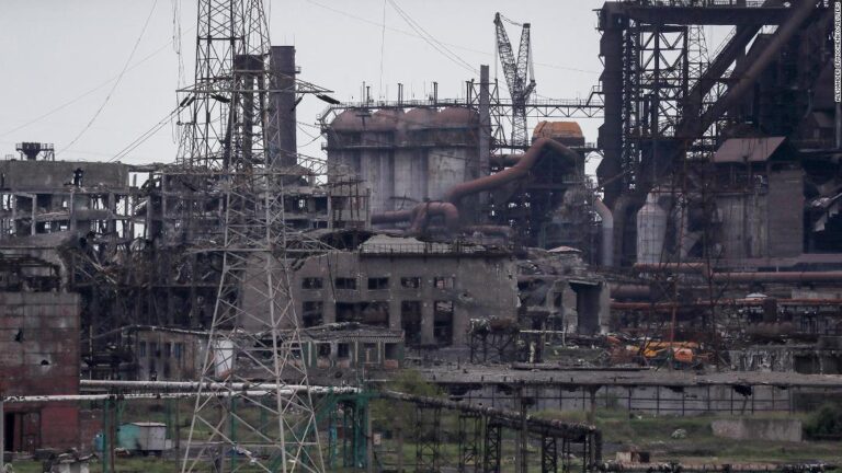 Russia claims it has control of Mariupol’s Azovstal steel plant