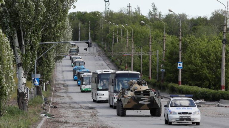 Azovstal evacuation ongoing, Ukraine says, as Russia claims more than 1,700 soldiers have surrendered