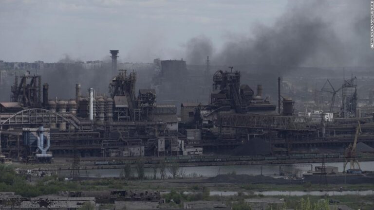 An order has been given to ‘stop defending’ Mariupol, says commander at Azovstal steel plant