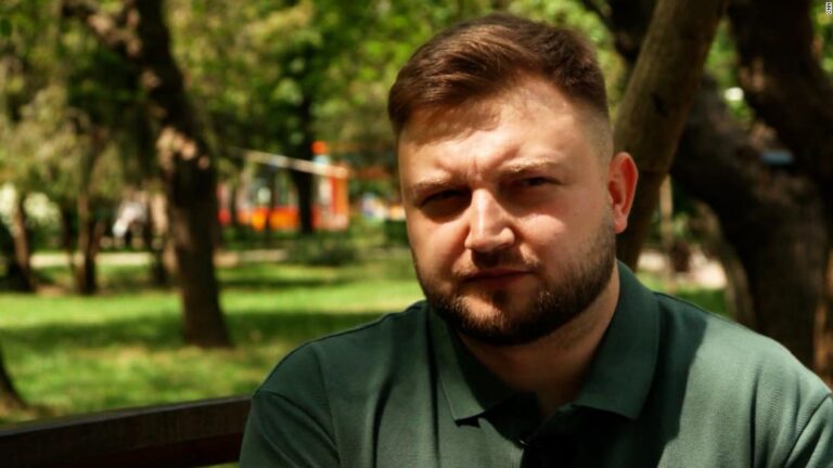 ‘Hard to live with this’: Hear from man who lost 3-month-old in Russian strike