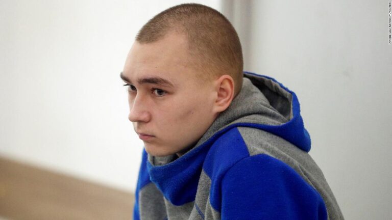 Russian soldier sentenced to life in Ukraine’s first war crimes trial since invasion