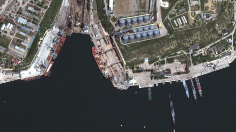 Declassified US intel shows Russian blockade of Ukraine