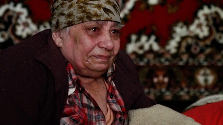‘I have nowhere to hide’: Ukrainian woman cries out about invasion