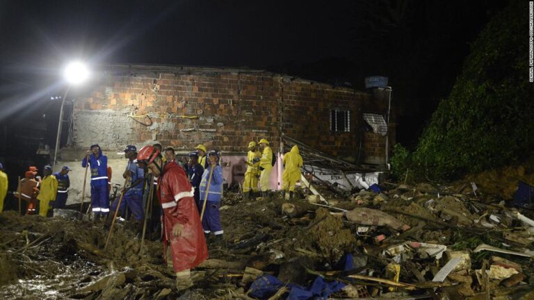 Devastating rain kills dozens in northeast Brazil