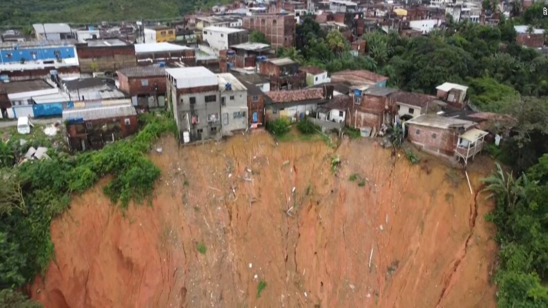 Drone footage shows devastating aftermath of deadly Brazil floods The