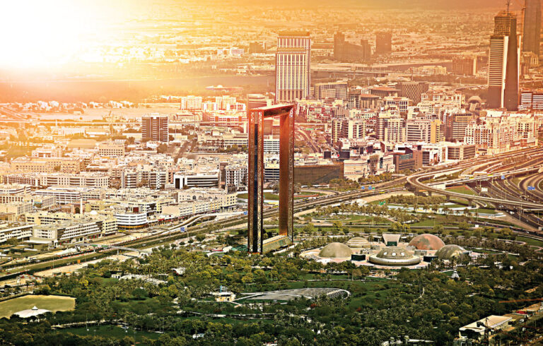 Dubai enthralls the world with its unique framework