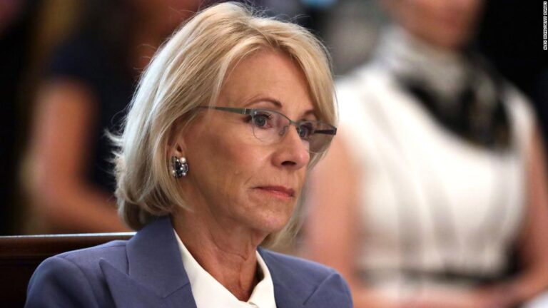 DeVos says she had 25th Amendment discussions with Pence and Cabinet members