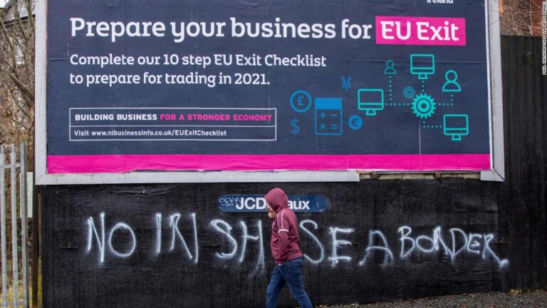 EU launches legal action against UK over plans to rewrite post-Brexit deal on Northern Ireland