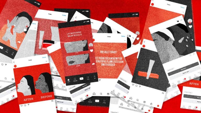 Social media ‘the most powerful tool’ for selling skin-whitening products