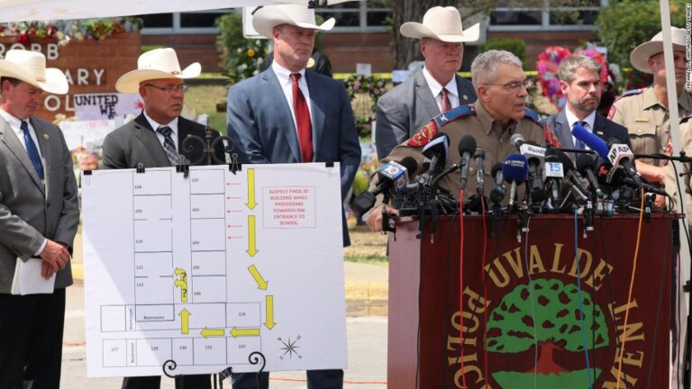A timeline of how the Texas school massacre — and the police response — unfolded