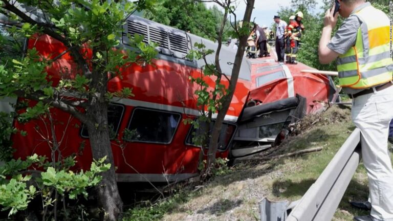 Three killed, several injured after train derails in southern Germany