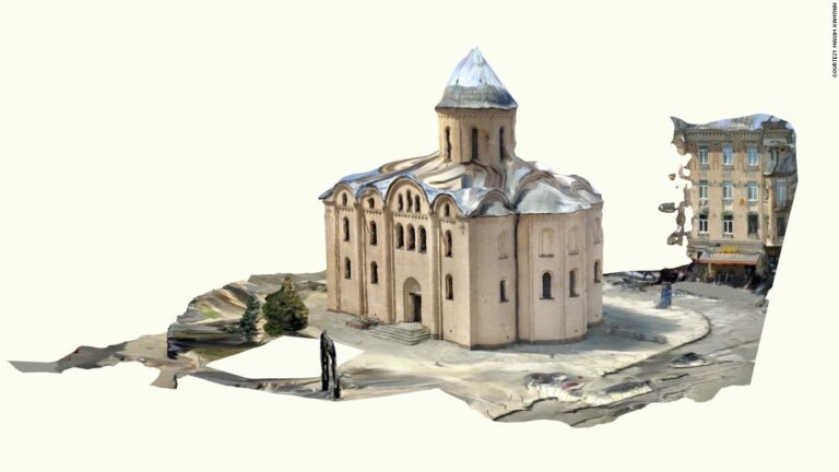 How Ukrainians are using 3D technology to protect cultural artifacts from Russian attack
