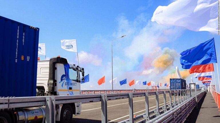 After decades without a border crossing, China and Russia ‘meet halfway’ with a bridge