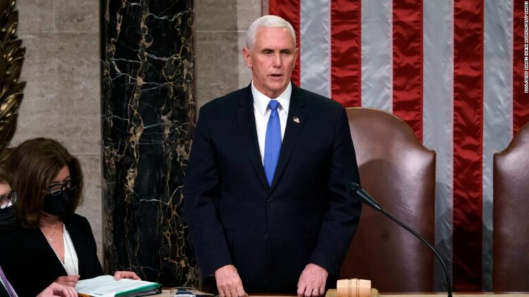 New documentary footage reveals Pence reacting on the night House pushed for him to invoke 25th Amendment