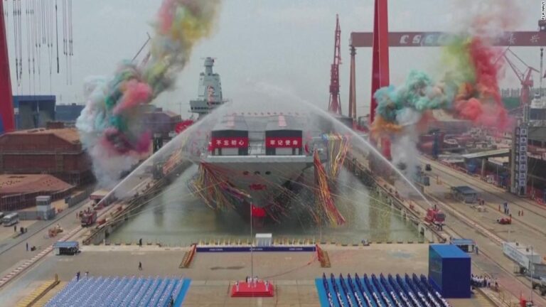 See China launch its most advanced aircraft carrier
