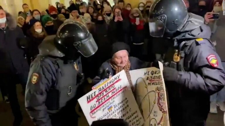 ‘Russia is not Putin’: 76-year-old Russian uses her art to speak out