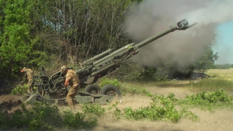 The war in Ukraine is a war of big guns. See US howitzers on the frontline