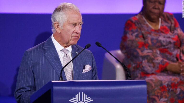 Prince Charles says ‘time has come’ to confront legacy of slavery