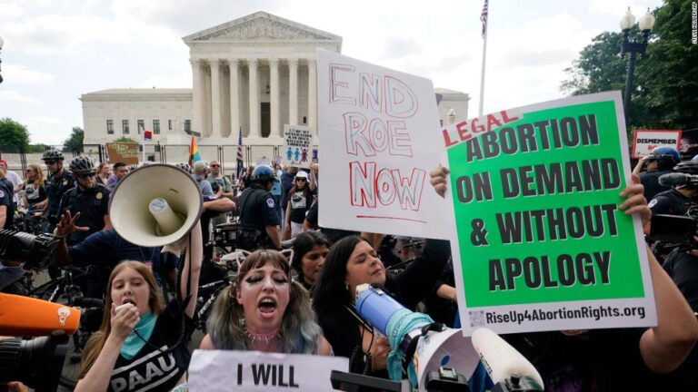 US Supreme Court strikes down right to abortion