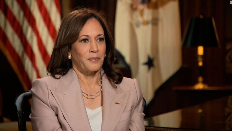 ‘Never believed them’: Kamala Harris on voting against Gorsuch and Kavanaugh