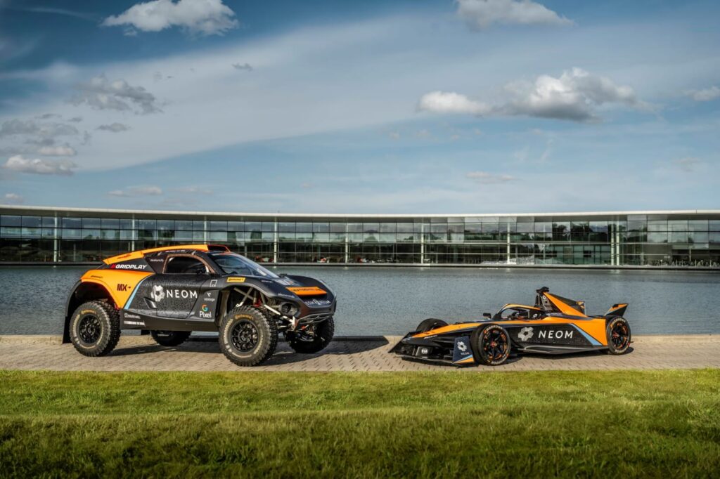 NEOM, McLaren Racing partner to drive innovation in electric motorsport