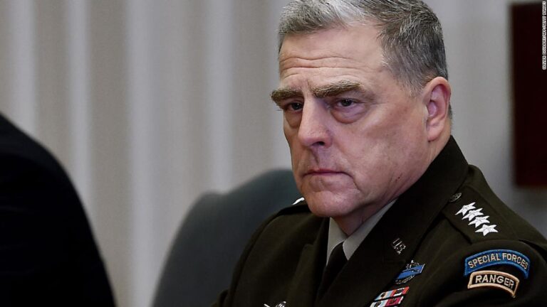 Audio reveals Trump’s top general’s dismay over former president’s conduct