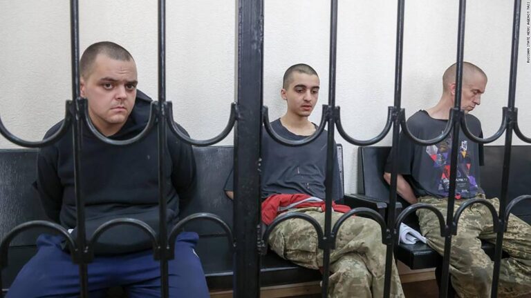 Captured UK fighter appeals death sentence in separatist region of Ukraine
