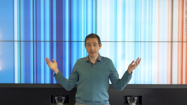 Graphic shows all the changes in global temperature since 1850