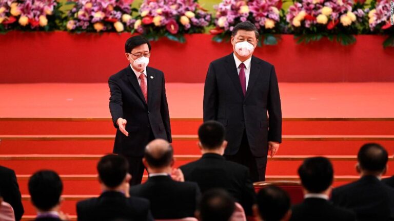 Xi crushed Hong Kong’s opposition. Now he claims handover to China marked ‘beginning of true democracy’