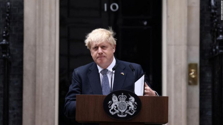 Boris Johnson leaves a mess to clean up. But British Conservatives are delirious with relief