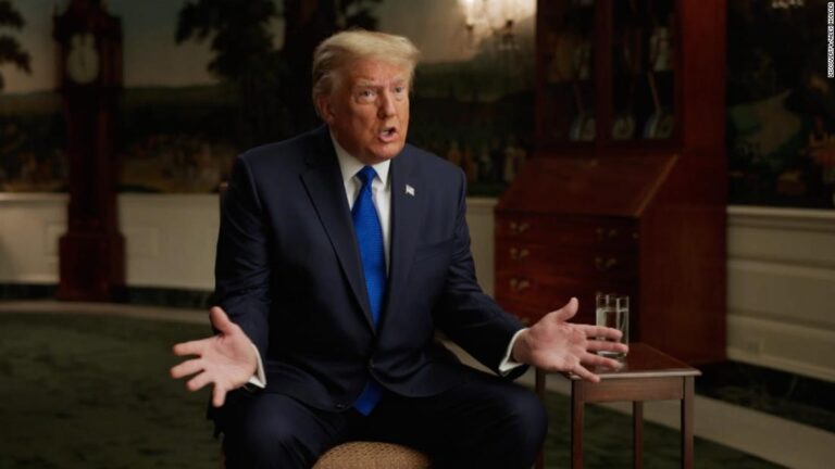 Unseen video shows Trump talking about efforts to overturn Georgia election results