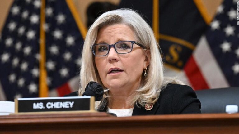 Hear Cheney’s question to GOP about Trump during her closing statement