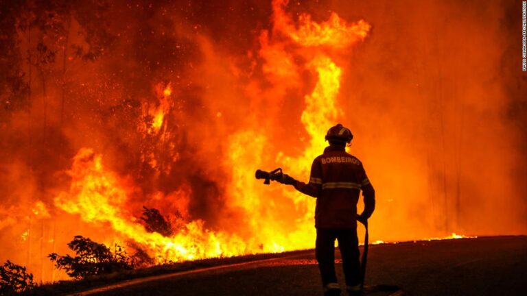 In Pictures: Wildfires in Europe