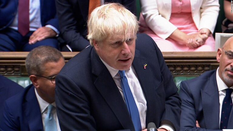 ‘Hasta la vista, baby’: Boris Johnson marks end as UK’s prime minister