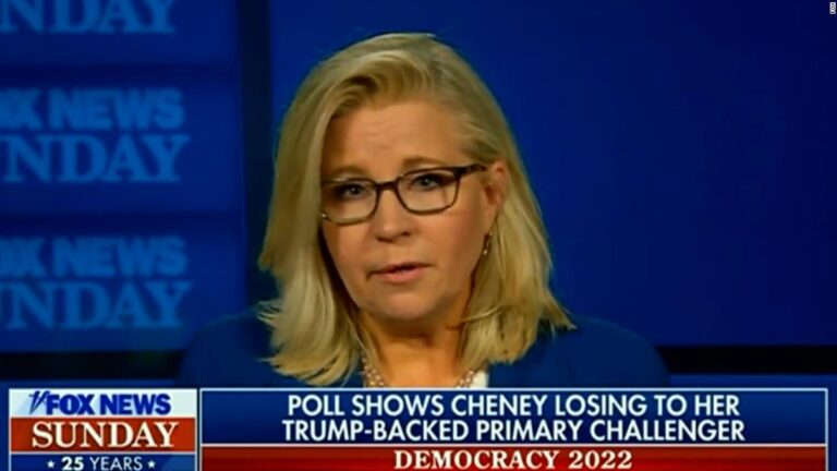 Rep. Liz Cheney responds to Trump’s efforts to defeat her