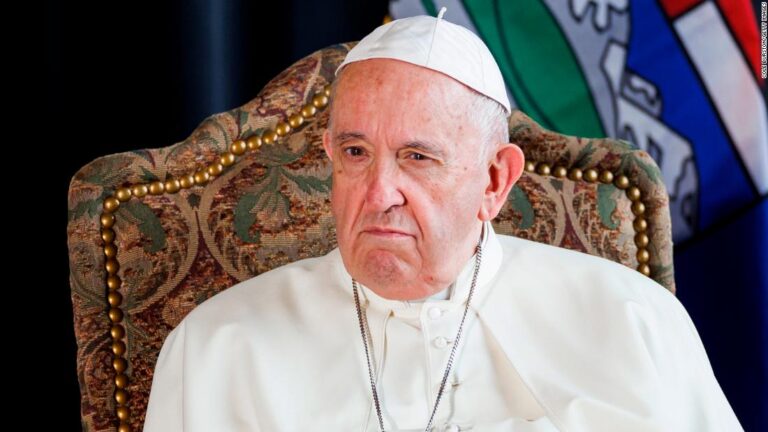 Pope apologizes for ‘deplorable evil’ of Indigenous abuse in Canadian schools